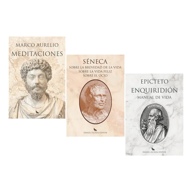 Pack 3 Libros - Meditaciones / Brevedad / Enquiridión - Doe