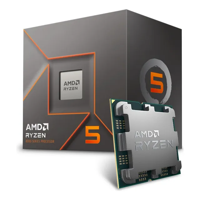 Procesador Ryzen 5 8400f 4.2ghz-4.7ghz Turbo Six Core Am5