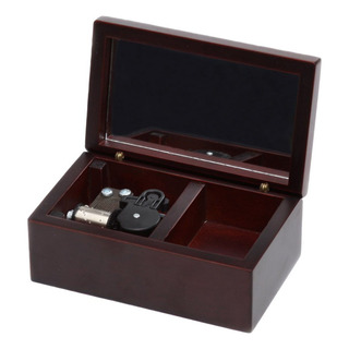 Caja Musical Madera Enrollada Almacenamiento Pequeño Caja Musical Madera Enrollada Almacenamiento Pequeño