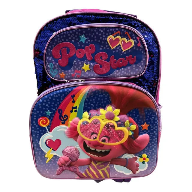 Mochila Poppy De Trolls Sin Lonchera Primaria