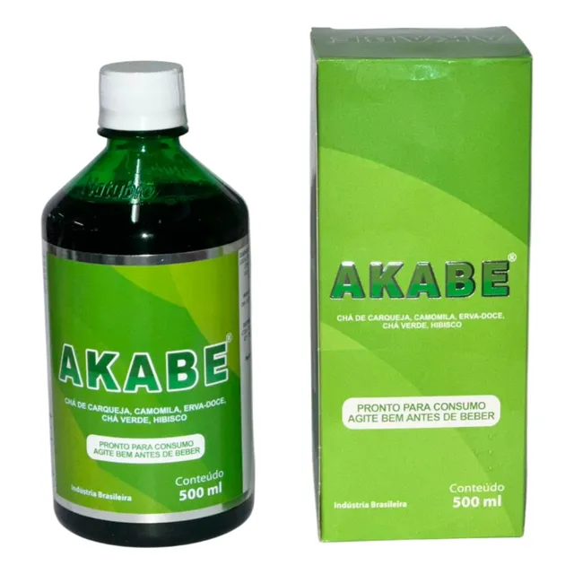 Chá Akabe 500 Ml - Original Natubio