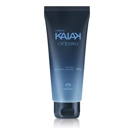 Gel 2 Em 1 Para Barbear E Pós Barba Kaiak Oceano Natura 100g