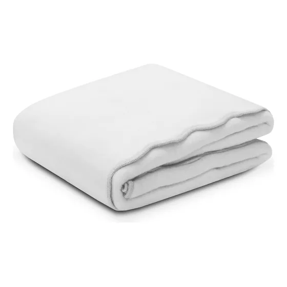 Lençol Tognato Flanela 100% Algodão Solteiro Branco