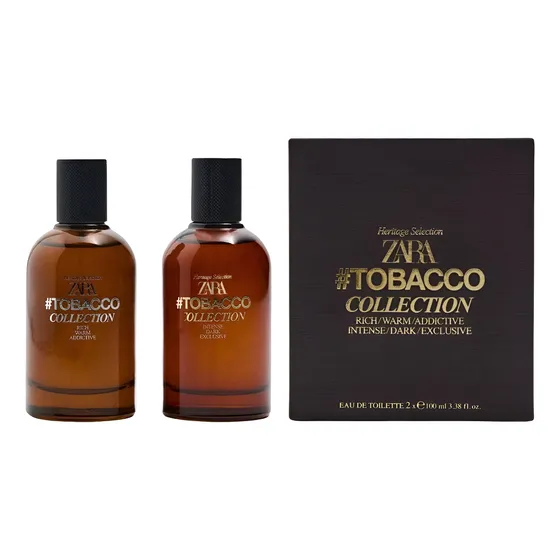 Zara Tobacco Intense Dark Exclusive + Rich Warm Addictive