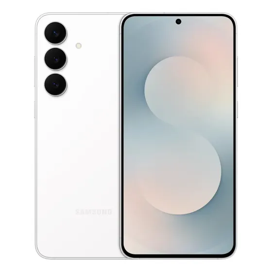 Samsung Galaxy S25 Fe, almacenamiento de 512 GB + 8 GB de RAM, pantalla de 6.7 pulgadas, cámara de 50 megapíxeles, batería de 4900 mAh, color blanco. | Cuotas sin interés