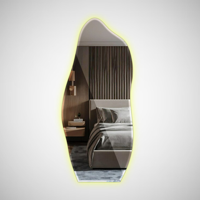 Espelho 170x70 Orgânico Led Grande Corpo Inteiro Luxo Adnet Decorativo Orgánico Espelho 170x70 Orgânico Led Grande Corpo Inteiro Luxo Adnet Decorativo Orgánico