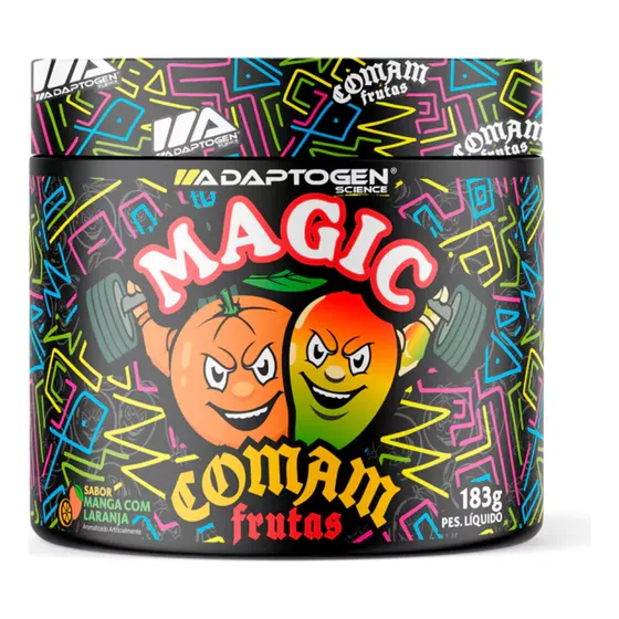 Pré Treino Magic Comam Frutas 183g  Adaptogen