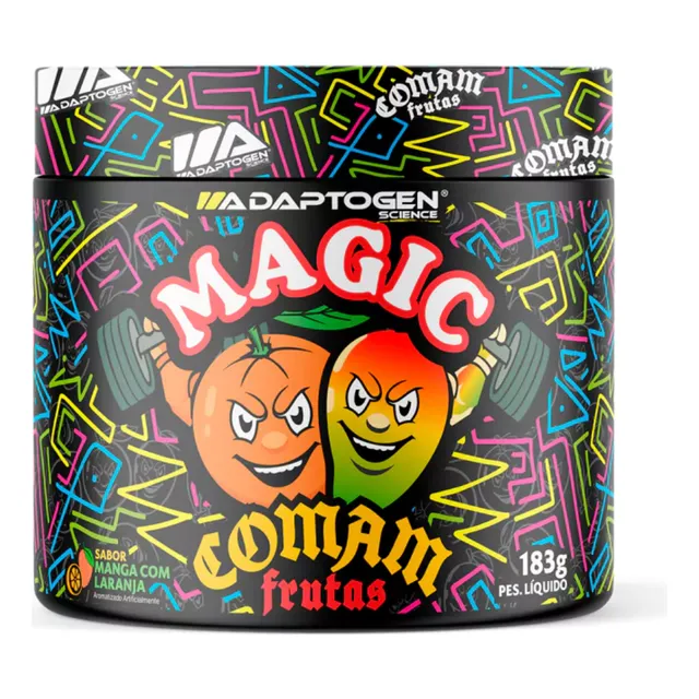 Pré Treino Magic Comam Frutas 183g  Adaptogen