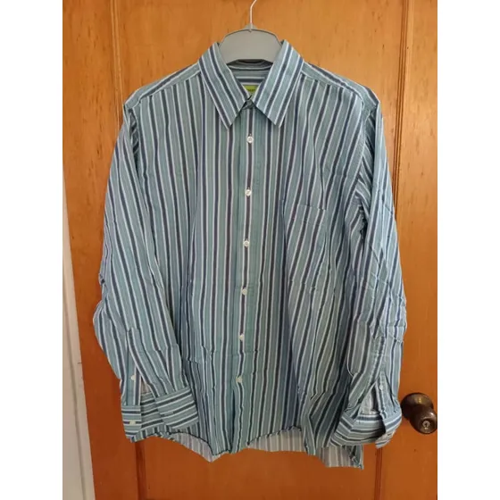 Camisa Manga Larga Para Caballero Robert Louis (una Usada)