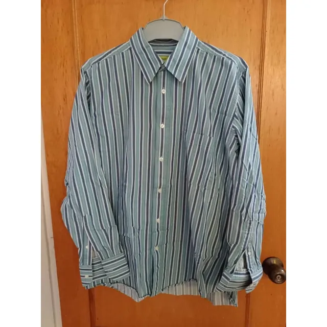Camisa Manga Larga Para Caballero Robert Louis (una Usada)