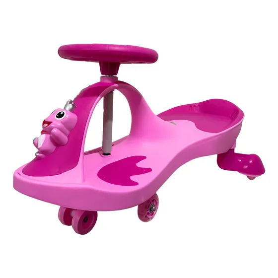 Carrinho Gira Menino Menina Até 100kg Com Led Luz Som Car