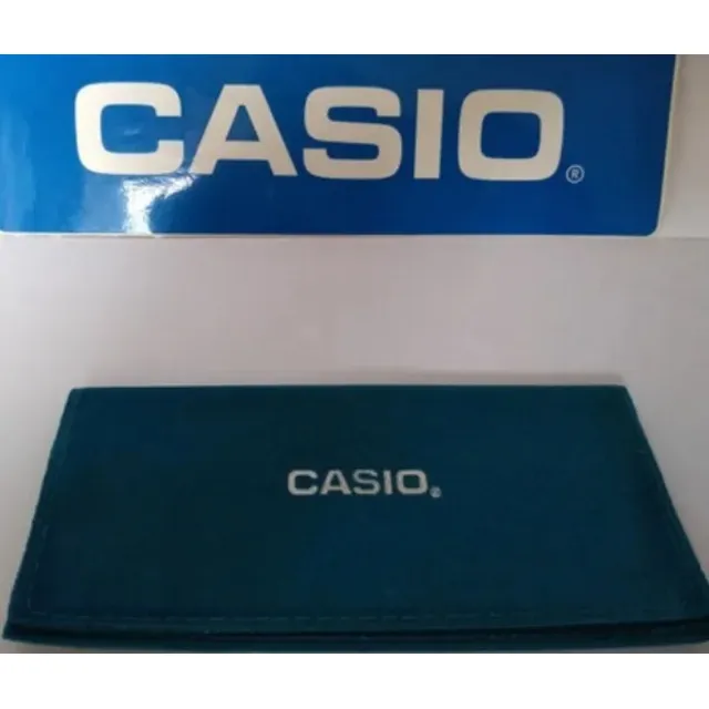 06 Estuches Originales Casio® De Gamuza Para Relojes Nuevos