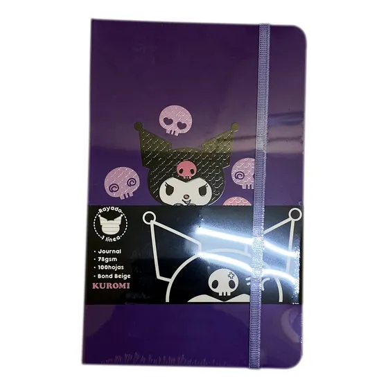 Cuaderno Journal Pd 100h Kuromi