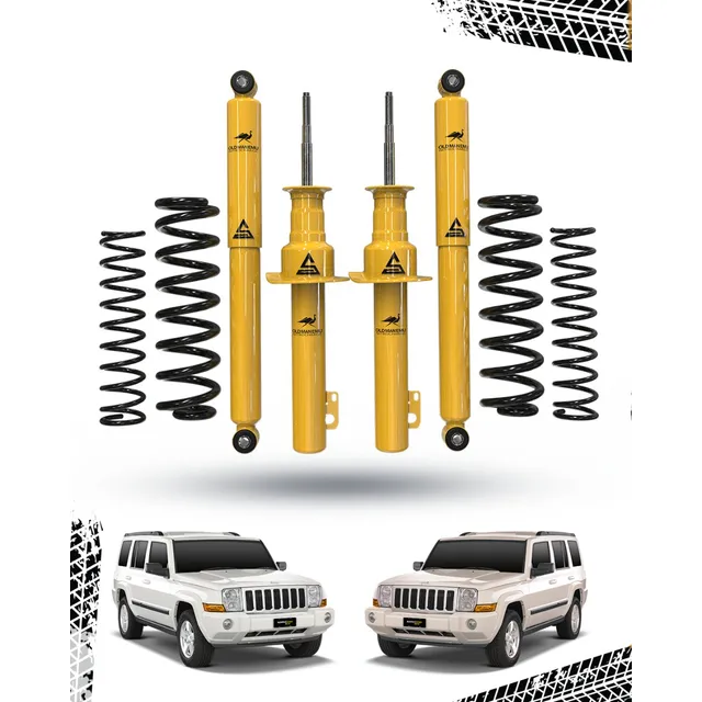 Kit Suspensión Para Jeep Comander Marca Old Man Emu 
