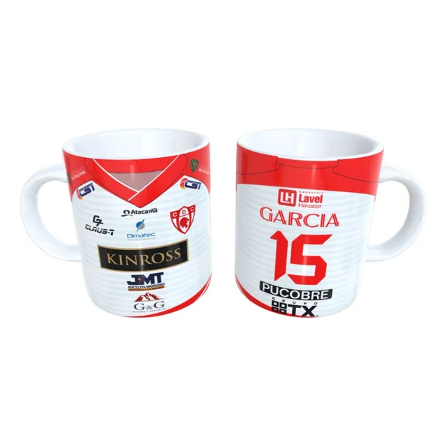 Tazón Diseño Copiapo 2023 Personalizado Nombre Y Número