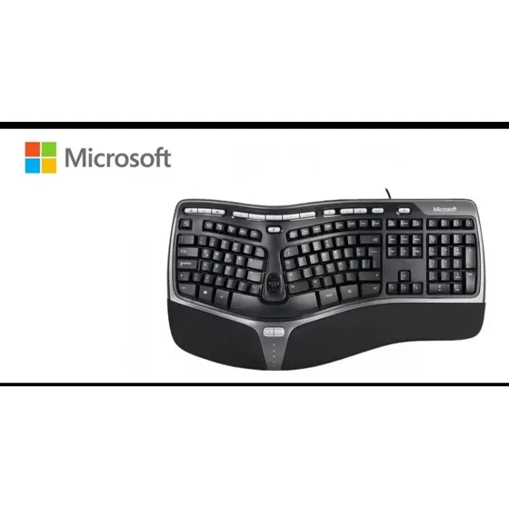 Vendo Teclado Microsoft Ergonomic 4000 (ergonómico) + Mouse
