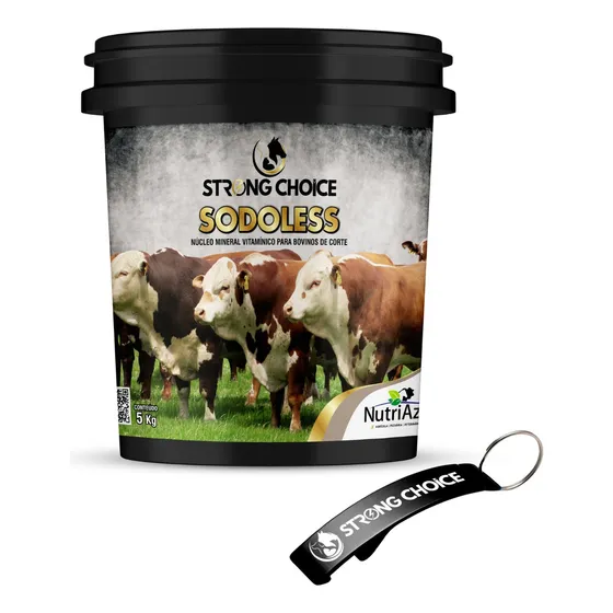 Sodoless Strong Choice 5kg Sem Hormônio Sem Castração 