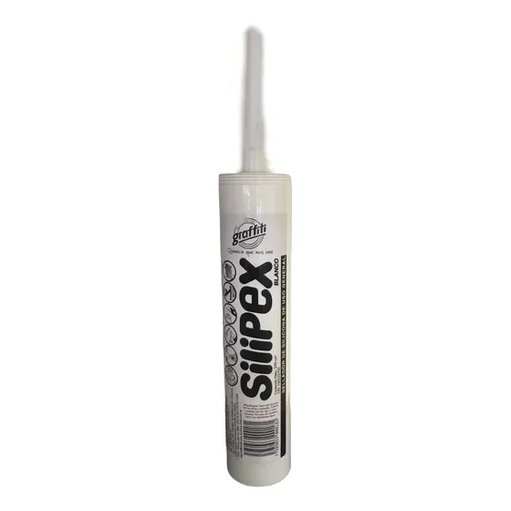 Silicon Blanco Silipex Cartucho Graffiti 290cm Sellado Nuevo