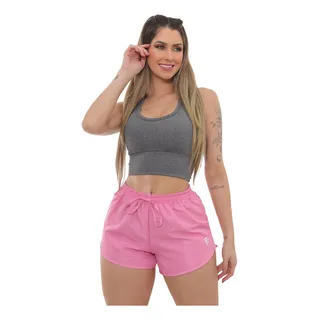 Shortinho Feminino Moda Praia Piscina Short Tactel VerĂŁo Shortinho Feminino Moda Praia Piscina Short Tactel VerĂŁo