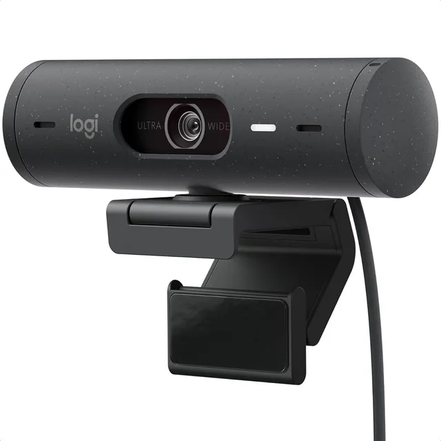 Camara Web Logitech Brio 500 Usb-c Ful Hd 1080p Microfono