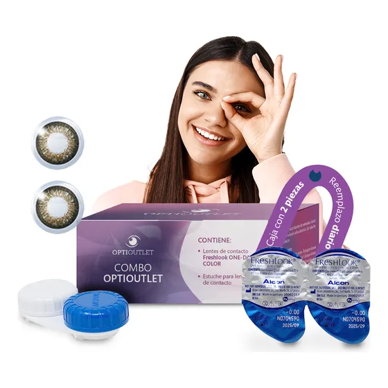 FreshLook Colorblends Dailies Pure Hazel (1 Par) - Pupilentes de Contacto Desechables con Colores Naturales, Ajuste Perfecto y Frescura Todo el Día - Realza y Transforma tu Mirada con Estilo y Confort