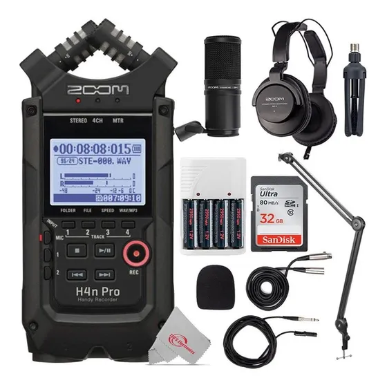 Zoom H4n Pro Grabadora Audio Portatil Digital 4 Entrada