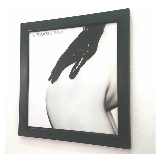 Quadro The Strokes Is This It Capa Do Disco Lp E Cd Premium