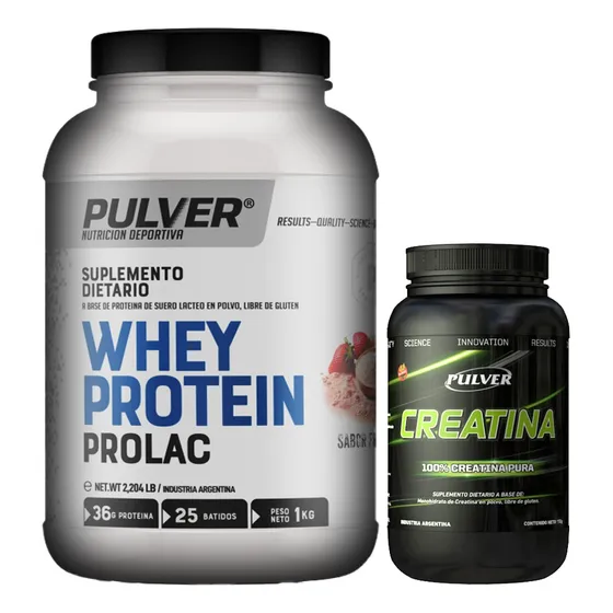 Proteína Prolac Creatina Fuerza Masa Muscular S/tacc Pulver