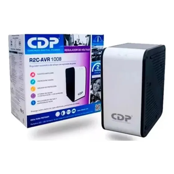 Regulador De Voltaje Cdp R2c-avr1008