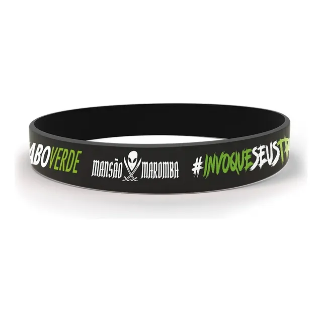 Pulseira De Silicone Mansão Maromba - Padrão: Único