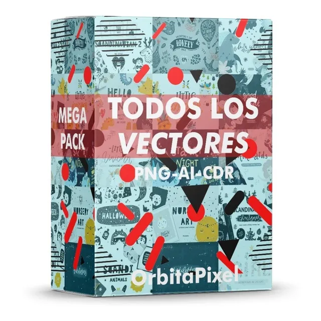 Mega Pack Orbita +10mil Vectores Incluye Toda La Tienda!