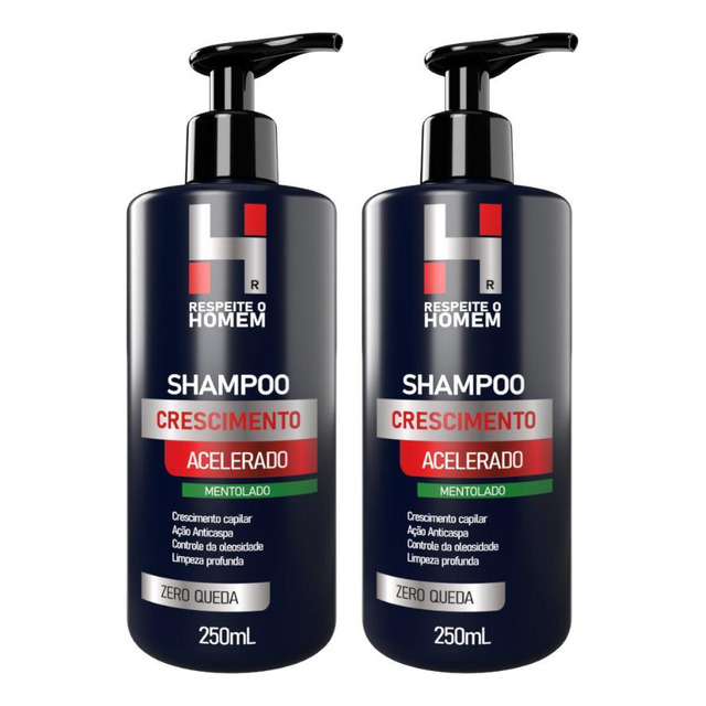 Kit Shampoo Calvície Zero (2un) Kit Shampoo Calvície Zero (2un)
