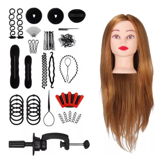 Cabeza De Maniquí De Entrenamiento Para Practicar Peluquería Cabeza De Maniquí De Entrenamiento Para Practicar Peluquería