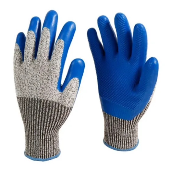 Guantes Anticorte Tela Goma Antiresbalante  Alta Precision