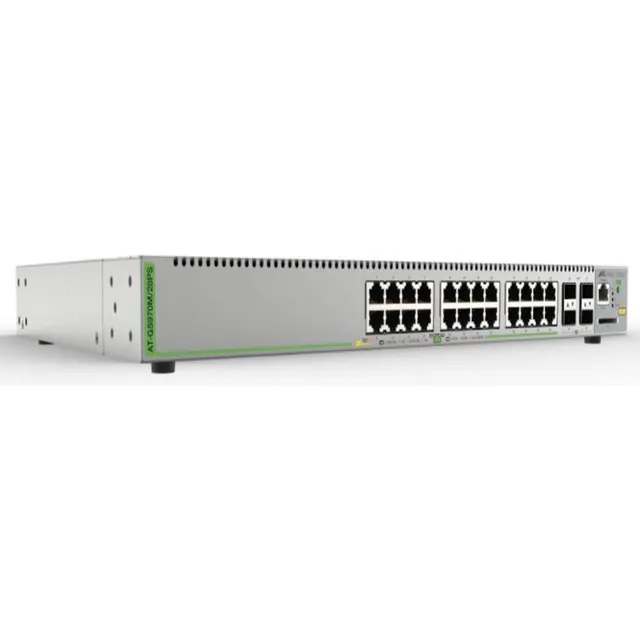 Switch Allied Telesis Gs970m 24g Poe 4sfp Administrable