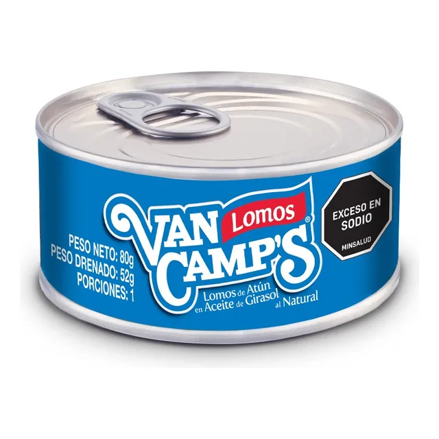 Atún Van Camps En Aceite X 80gr - g a $87