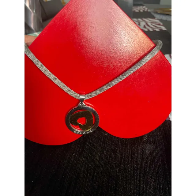 Cadena De Gualla Tiffany Con Dije Bvlgari