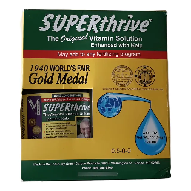 Superthrive Vitaminas Y Hormonas Para Orquideas 4 Onzas