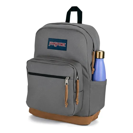 Mochila Jansport Gris Grafito Resistente Para Laptop De 38 C