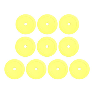 10 Cones Planos, Discos De Piso Antiderrapantes, Marcadores 10 Cones Planos, Discos De Piso Antiderrapantes, Marcadores