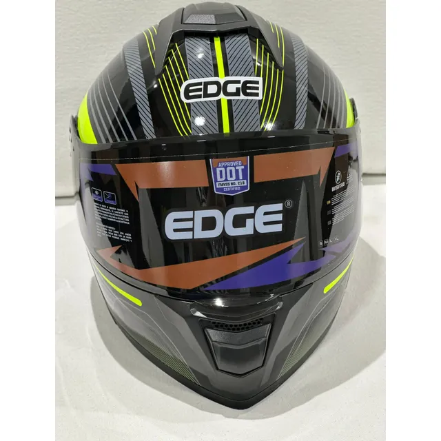 Casco Abatible Edge Con Luz Led