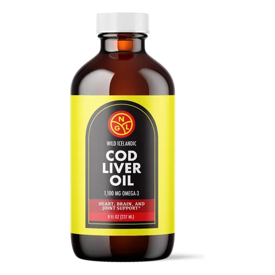 Suplemento Ngl Aceite Puro De Hígado De Bacalao Salvaje Isla