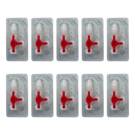  Torneirinha 3 Vias Luer Lock Descarpack Com 10 Unidades