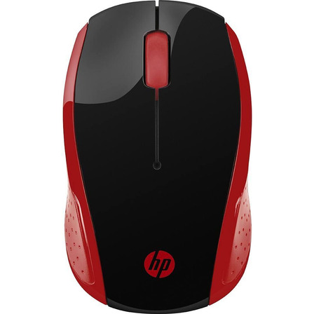 Mouse Sem Fio Hp Hp 200 G3k Vermelho Mouse Sem Fio Hp Hp 200 G3k Vermelho