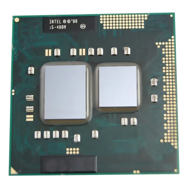 Procesador gamer Intel Core i5-480M CN80617005487AC de 2 núcleos y 2.9GHz de frecuencia con gráfica integrada