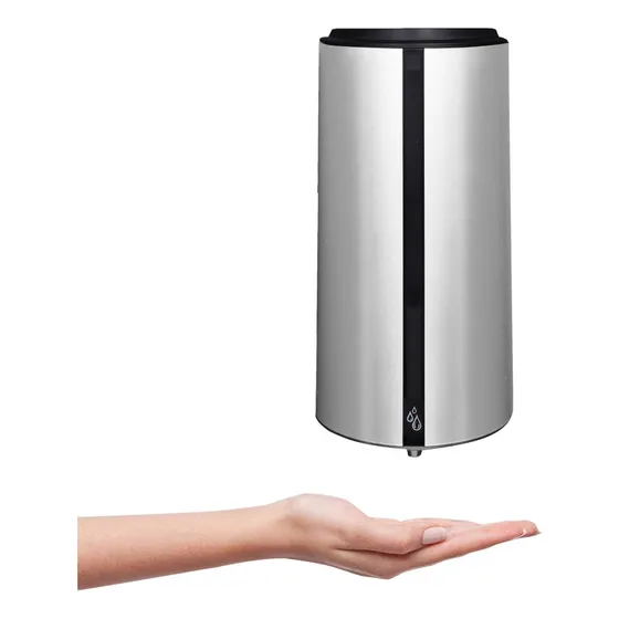 Dispensador De Jabón De Pared Con Sensor Aya Color Gris