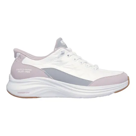 Zapatillas Mujer Slip-ins Contour Foam Blanco Lv Skechers