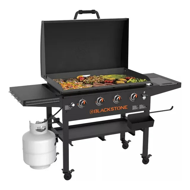 Asador Plancha Blackstone De Gas 36'' Con 4 Quemadores