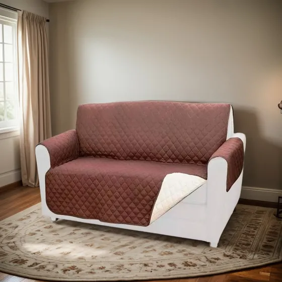 Funda Cobertor Protectora Reversible Para Sofa 3 Cuerpos