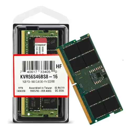 Memória RAM DDR5 16GB 5200 MHz Notebook Netcore SODIMM | MercadoLivre